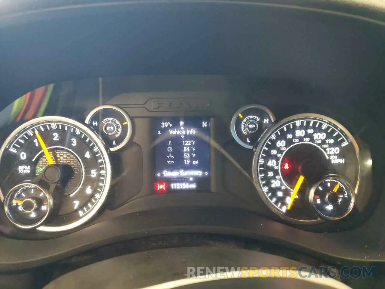 9 Photograph of a damaged car 3C6UR5HJXMG520152 RAM 2500 2021