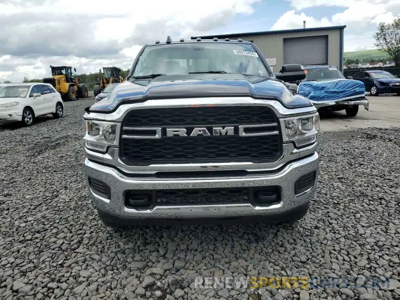 5 Photograph of a damaged car 3C6UR5HJXMG632935 RAM 2500 2021