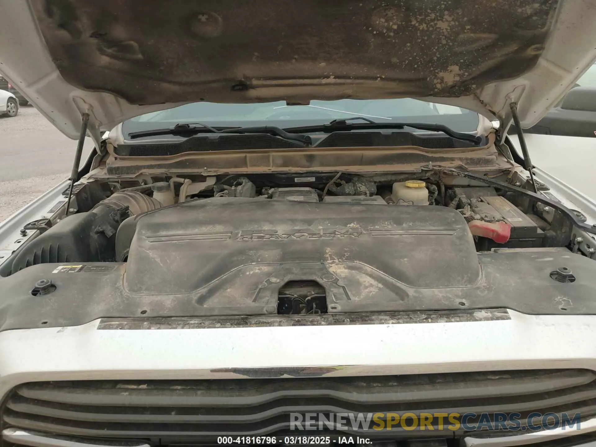 10 Photograph of a damaged car 3C6UR5JLXMG542406 RAM 2500 2021