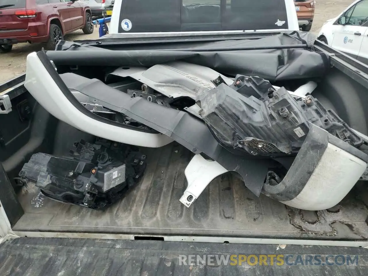 12 Photograph of a damaged car 3C6UR5NL7MG500589 RAM 2500 2021