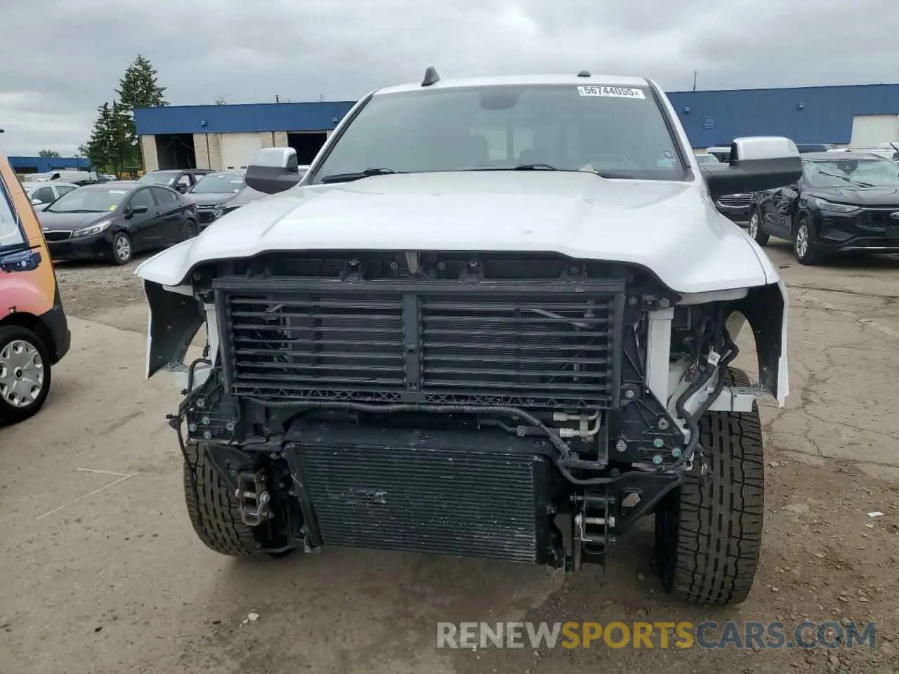 5 Photograph of a damaged car 3C6UR5NL7MG500589 RAM 2500 2021