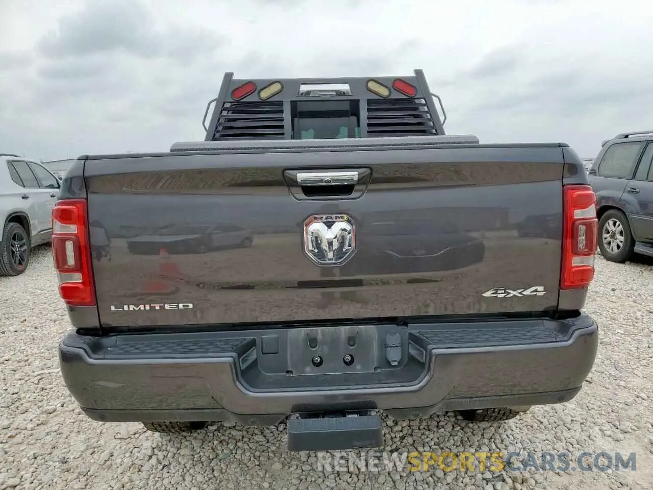 6 Photograph of a damaged car 3C6UR5SL3MG674681 RAM 2500 2021