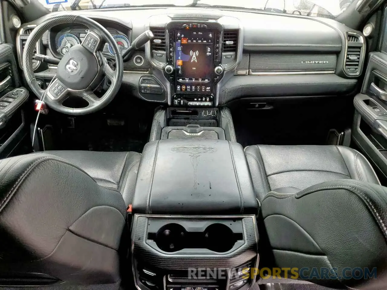 8 Photograph of a damaged car 3C6UR5SL3MG674681 RAM 2500 2021