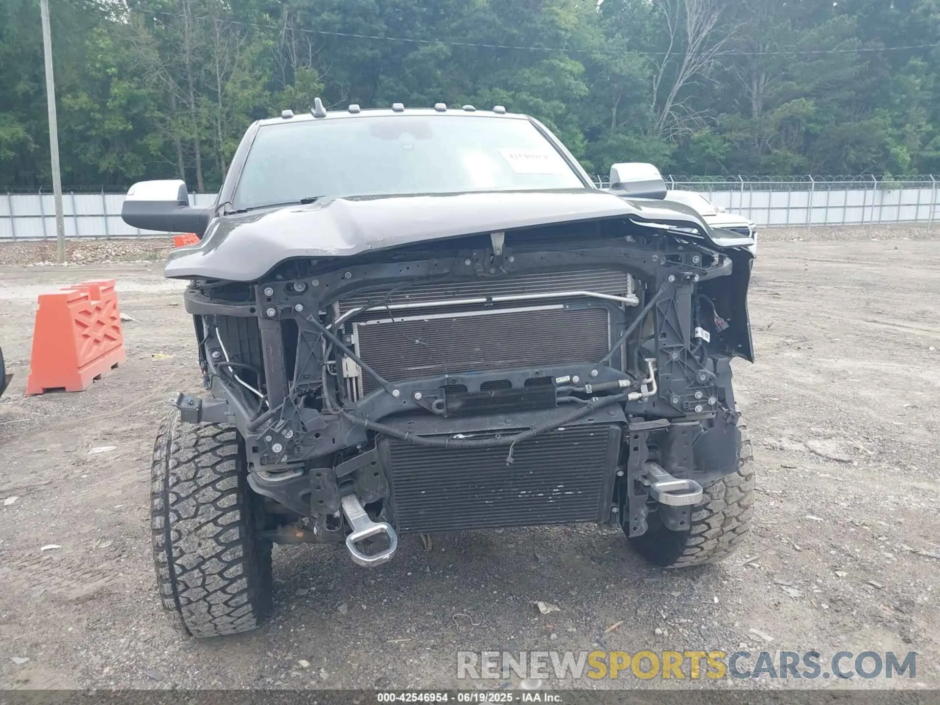 11 Photograph of a damaged car 3C6UR5TL3MG551333 RAM 2500 2021