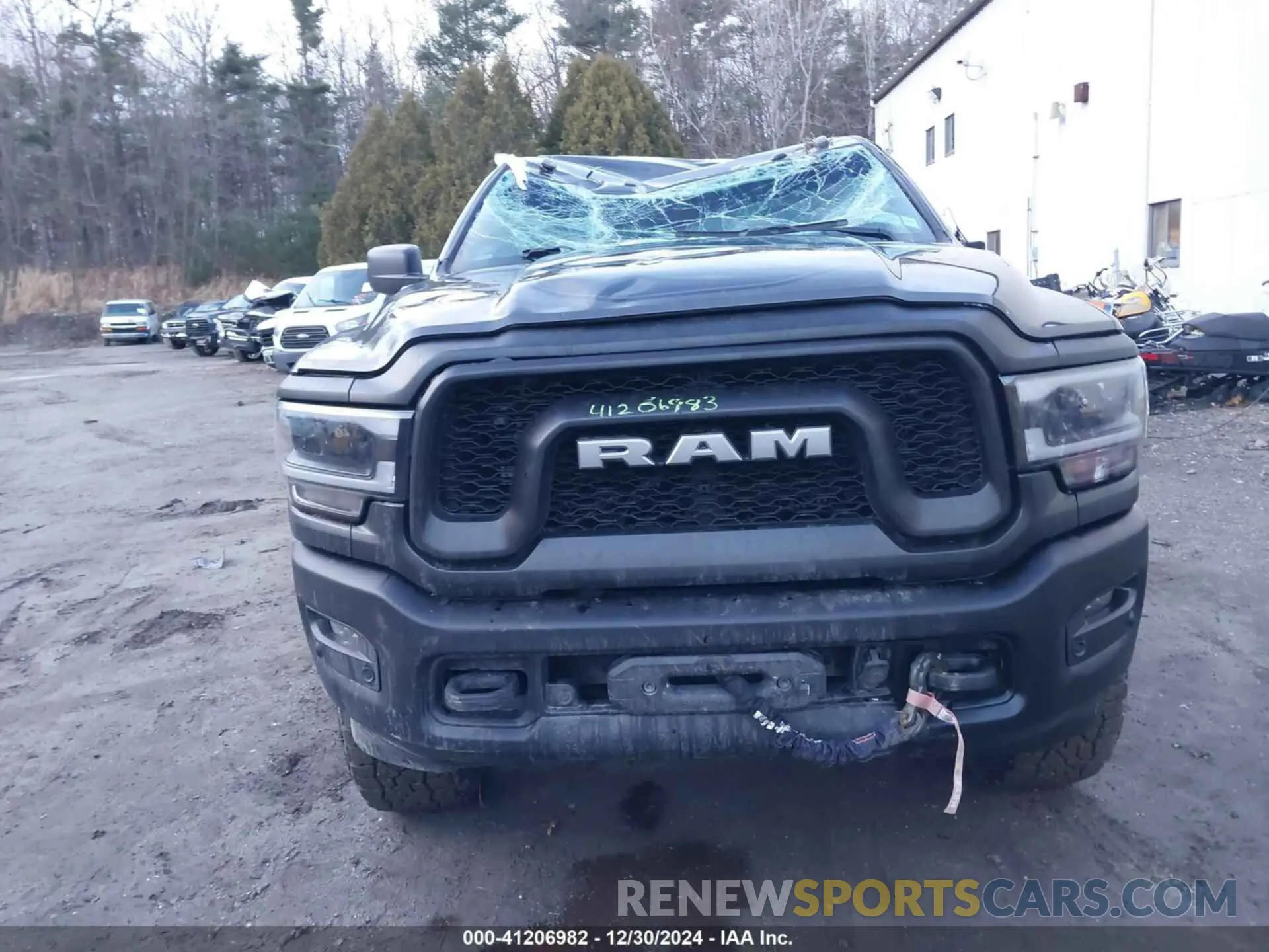 12 Photograph of a damaged car 3C6TR5EJ9NG165685 RAM 2500 2022
