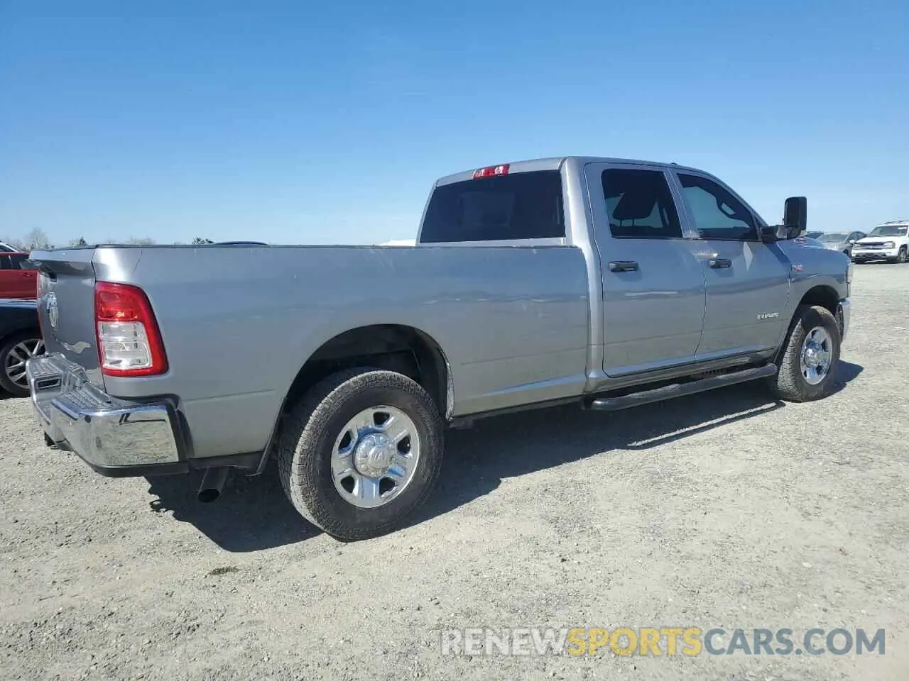3 Photograph of a damaged car 3C6UR4HJ0NG138627 RAM 2500 2022
