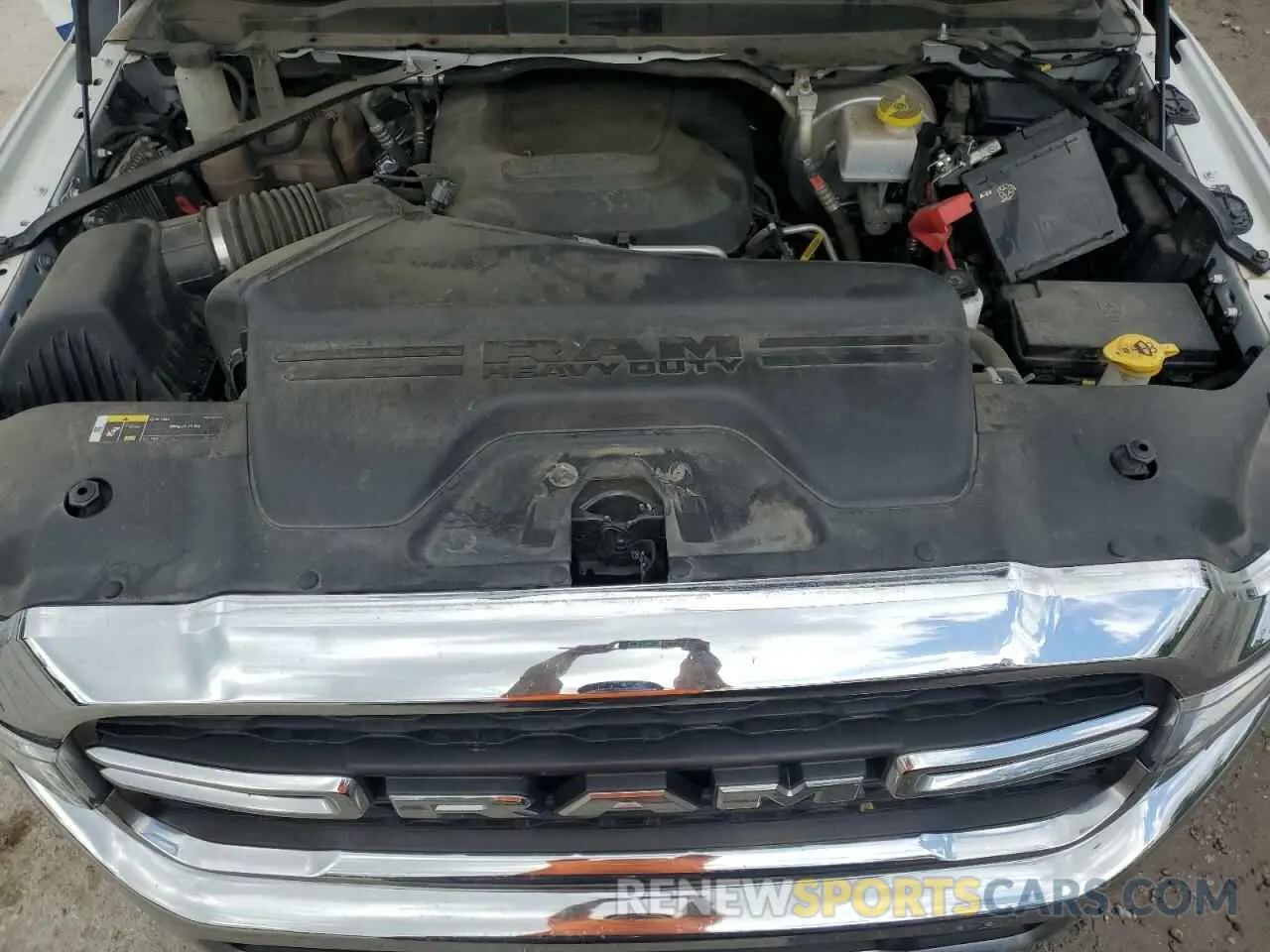 11 Фотография поврежденного автомобиля 3C6UR4HJ8NG138617 RAM 2500 2022