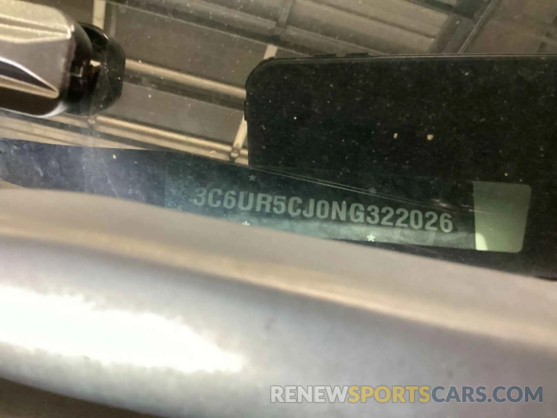 7 Photograph of a damaged car 3C6UR5CJ0NG322026 RAM 2500 2022