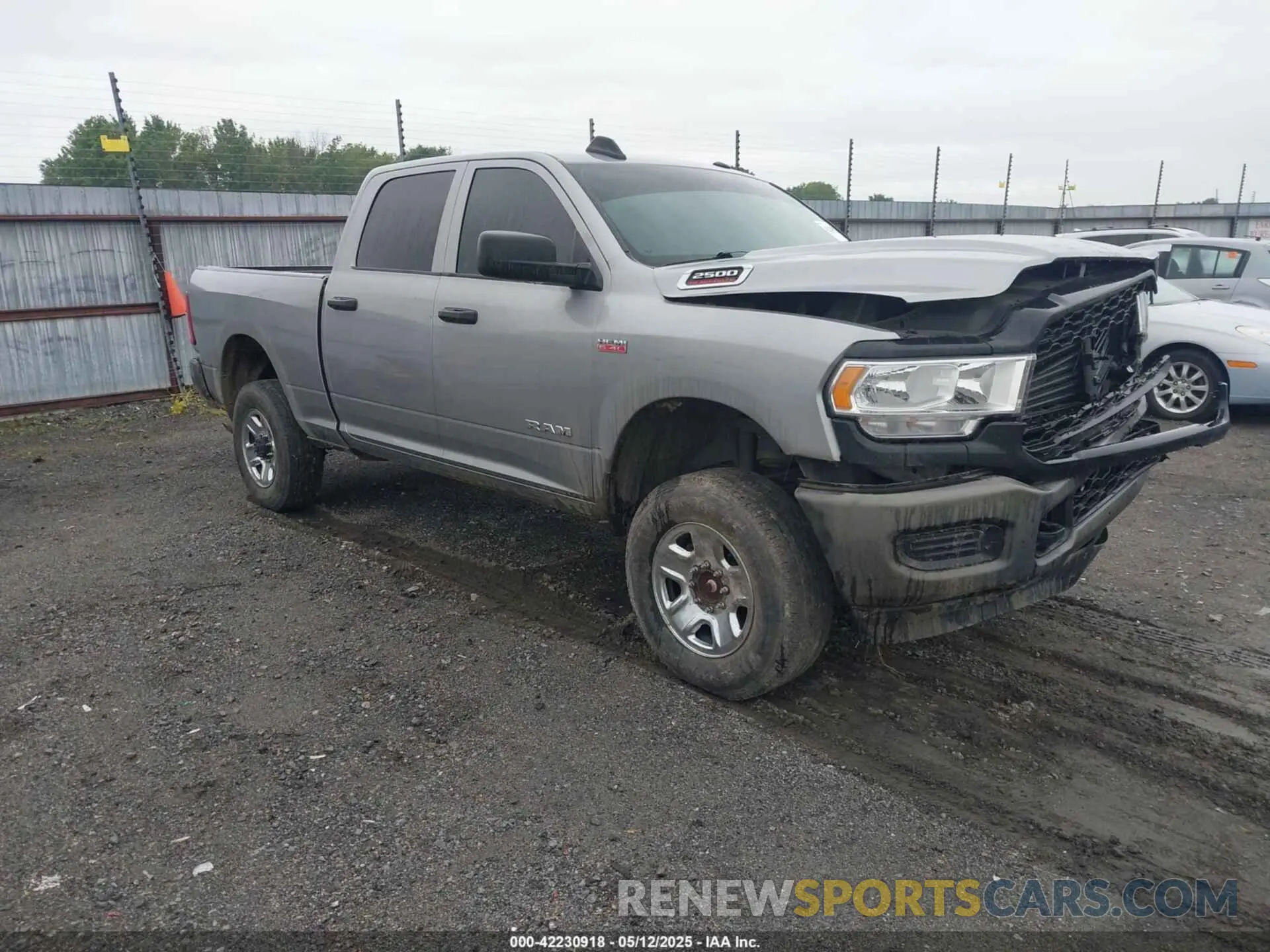 1 Photograph of a damaged car 3C6UR5CJ2NG253565 RAM 2500 2022