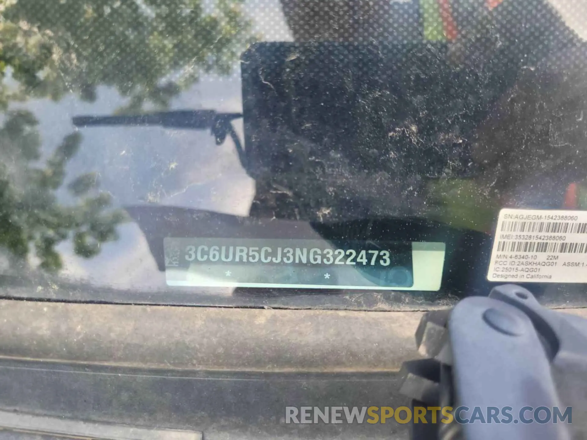 4 Фотография поврежденного автомобиля 3C6UR5CJ3NG322473 RAM 2500 2022