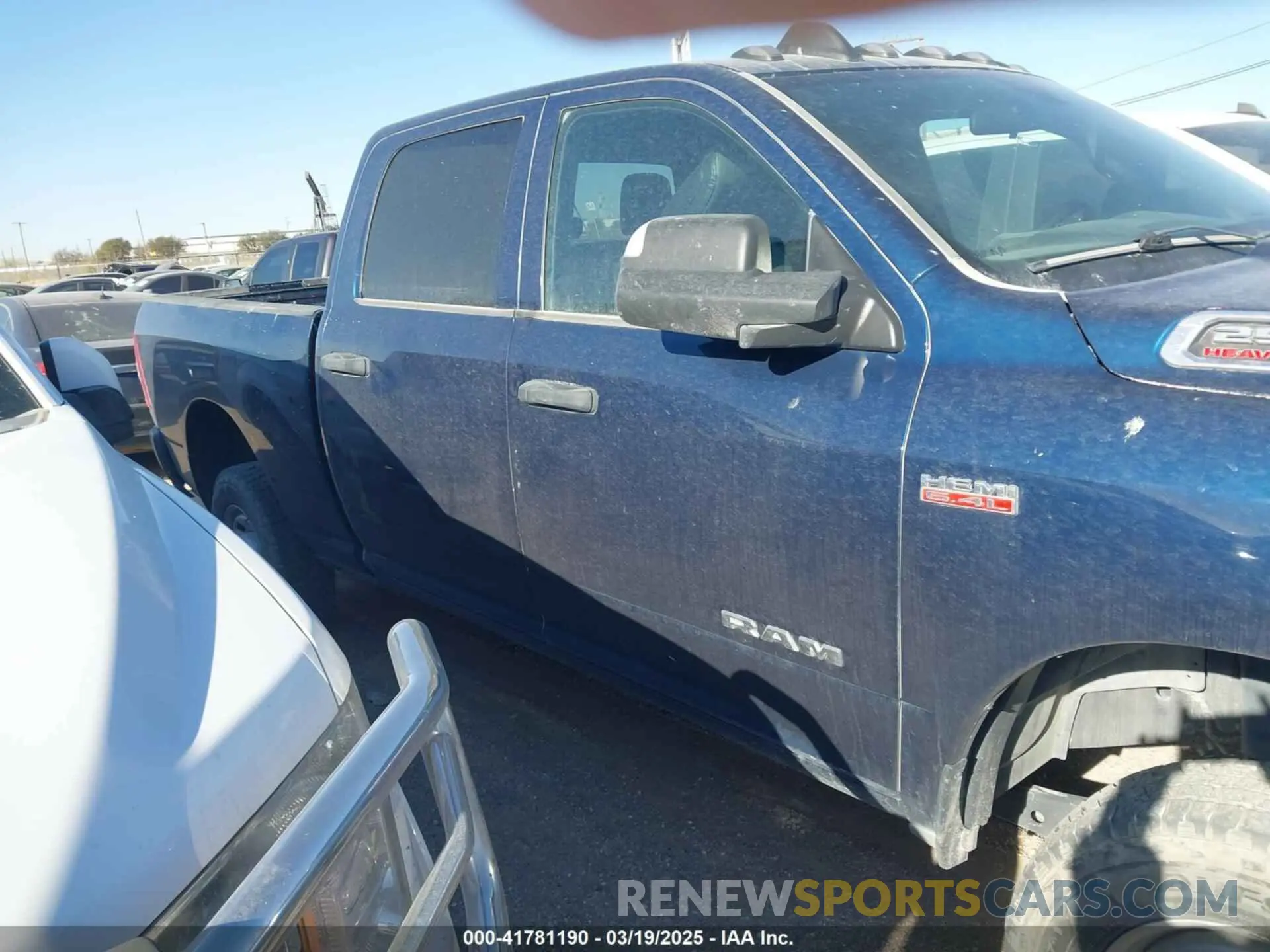 13 Photograph of a damaged car 3C6UR5CJ9NG370754 RAM 2500 2022