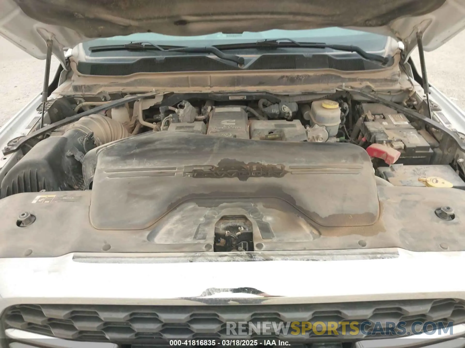 10 Photograph of a damaged car 3C6UR5DL1NG235817 RAM 2500 2022