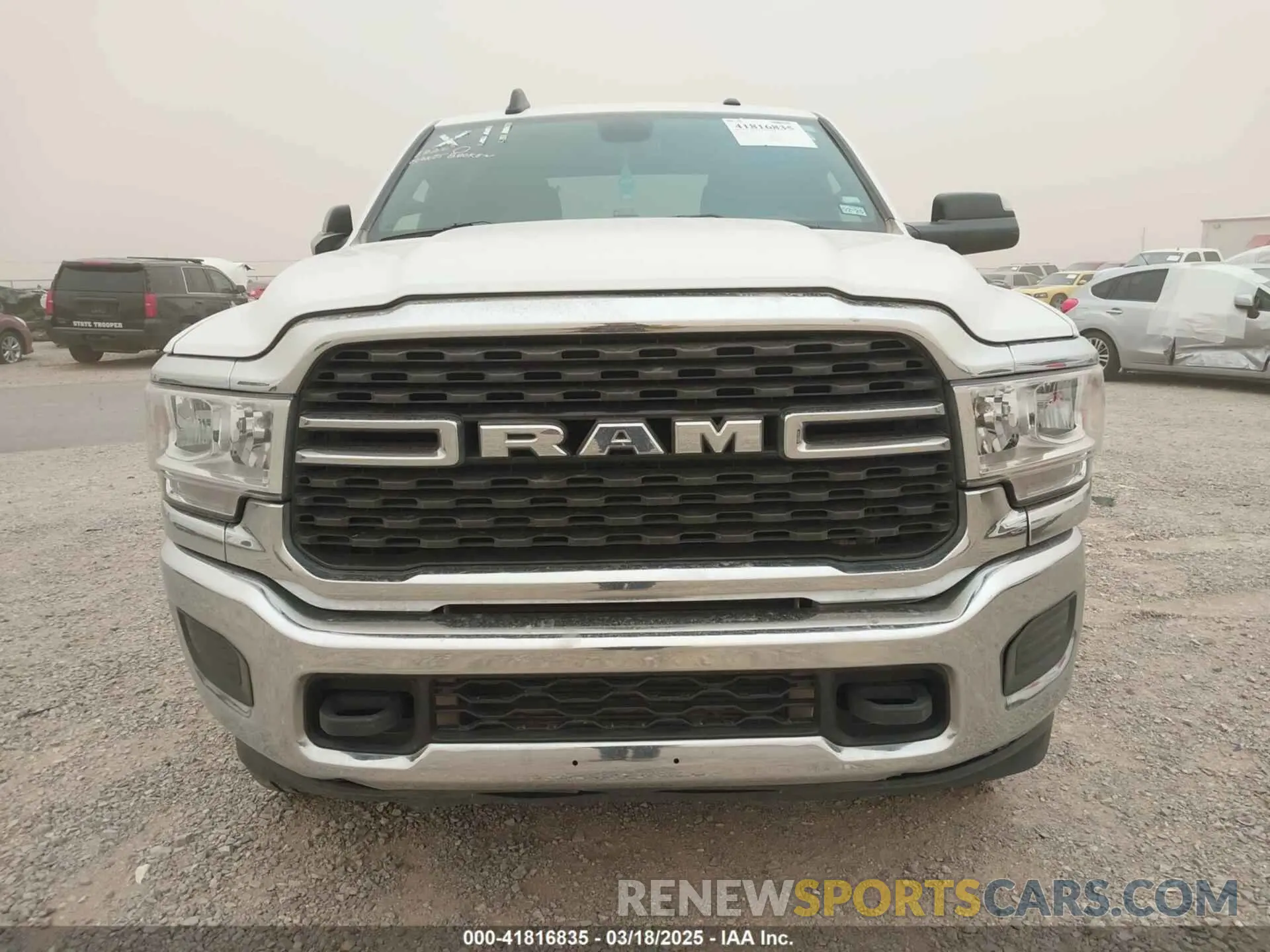 12 Photograph of a damaged car 3C6UR5DL1NG235817 RAM 2500 2022