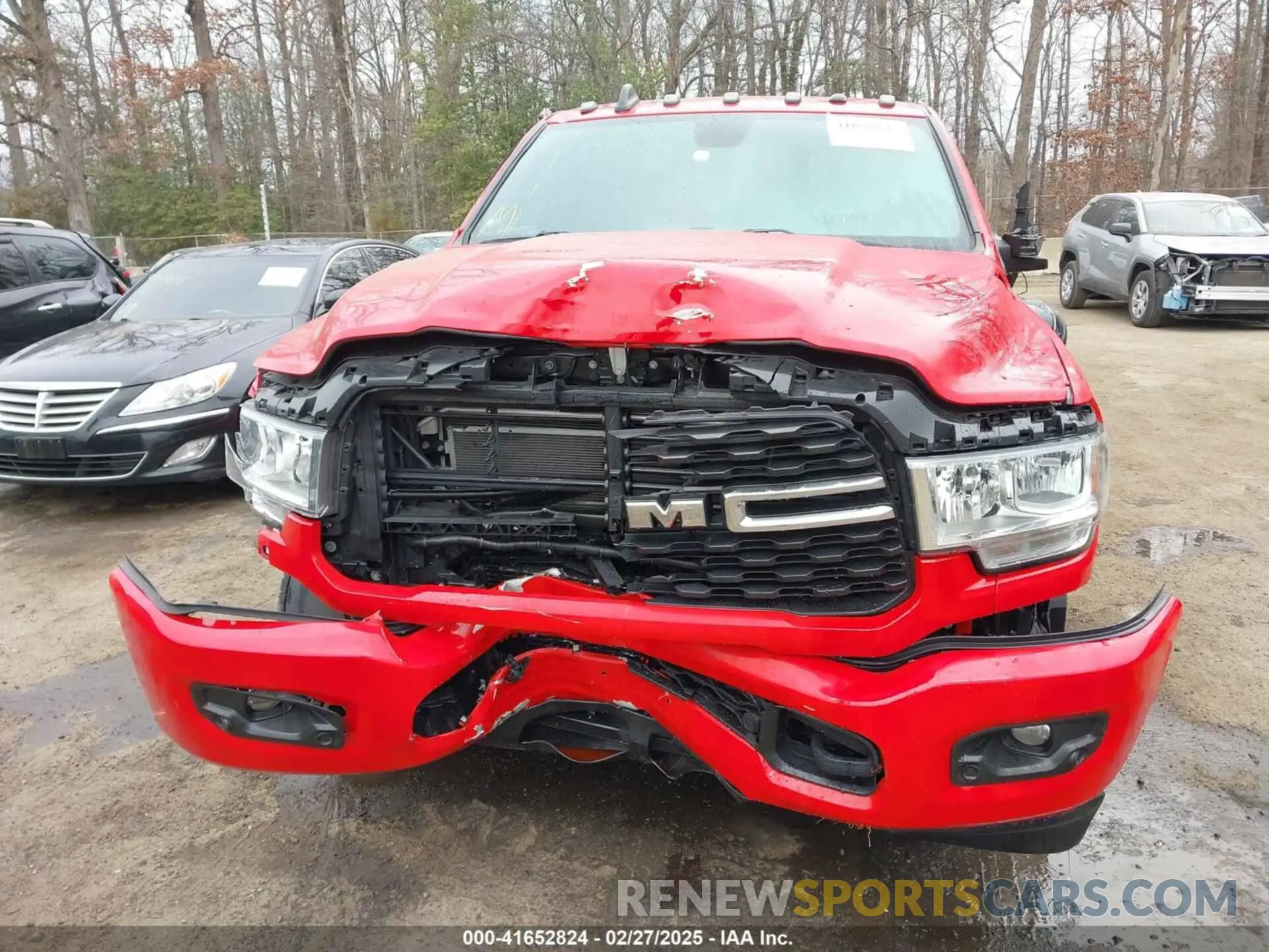 12 Photograph of a damaged car 3C6UR5DLXNG149728 RAM 2500 2022