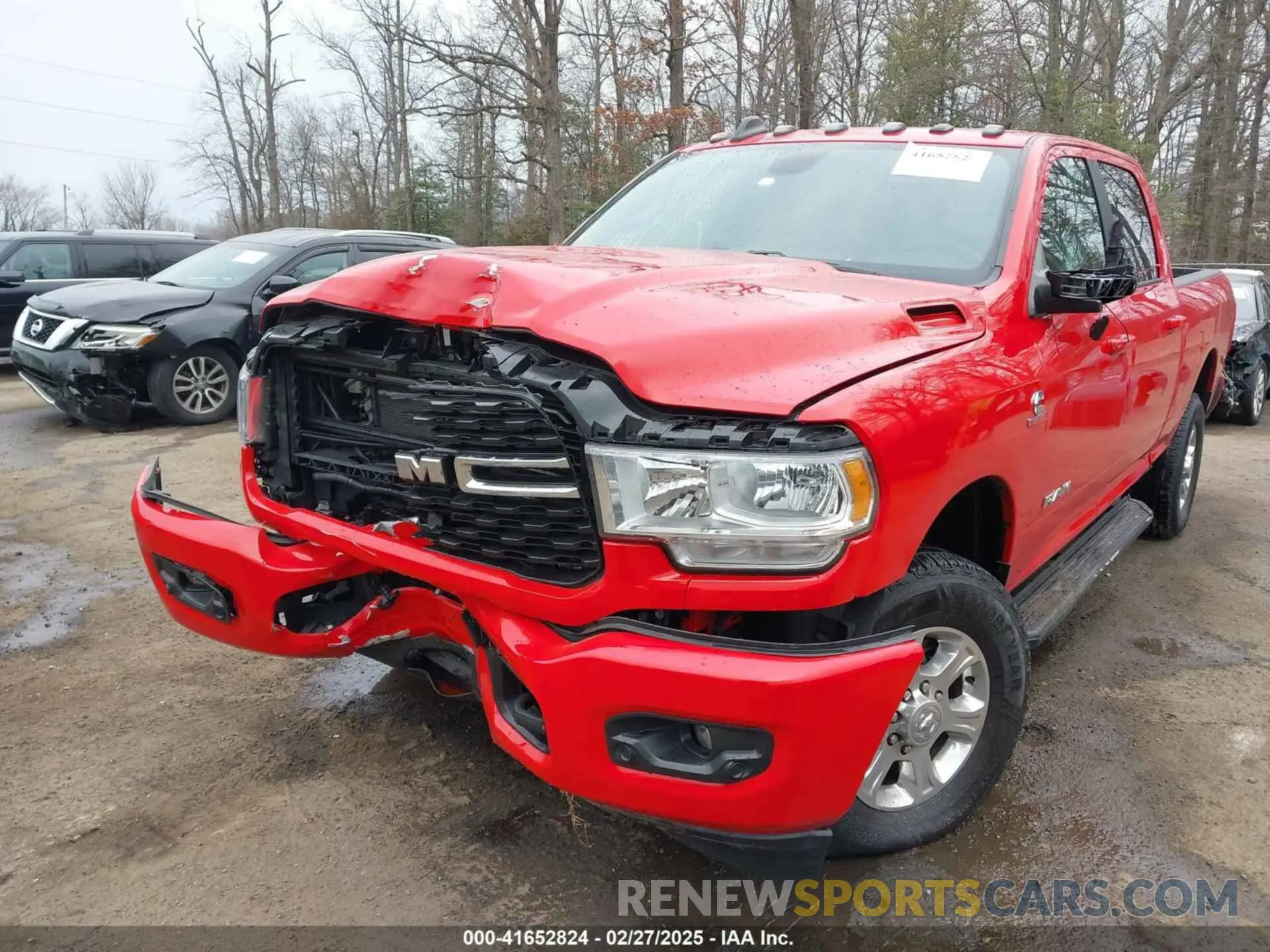6 Photograph of a damaged car 3C6UR5DLXNG149728 RAM 2500 2022