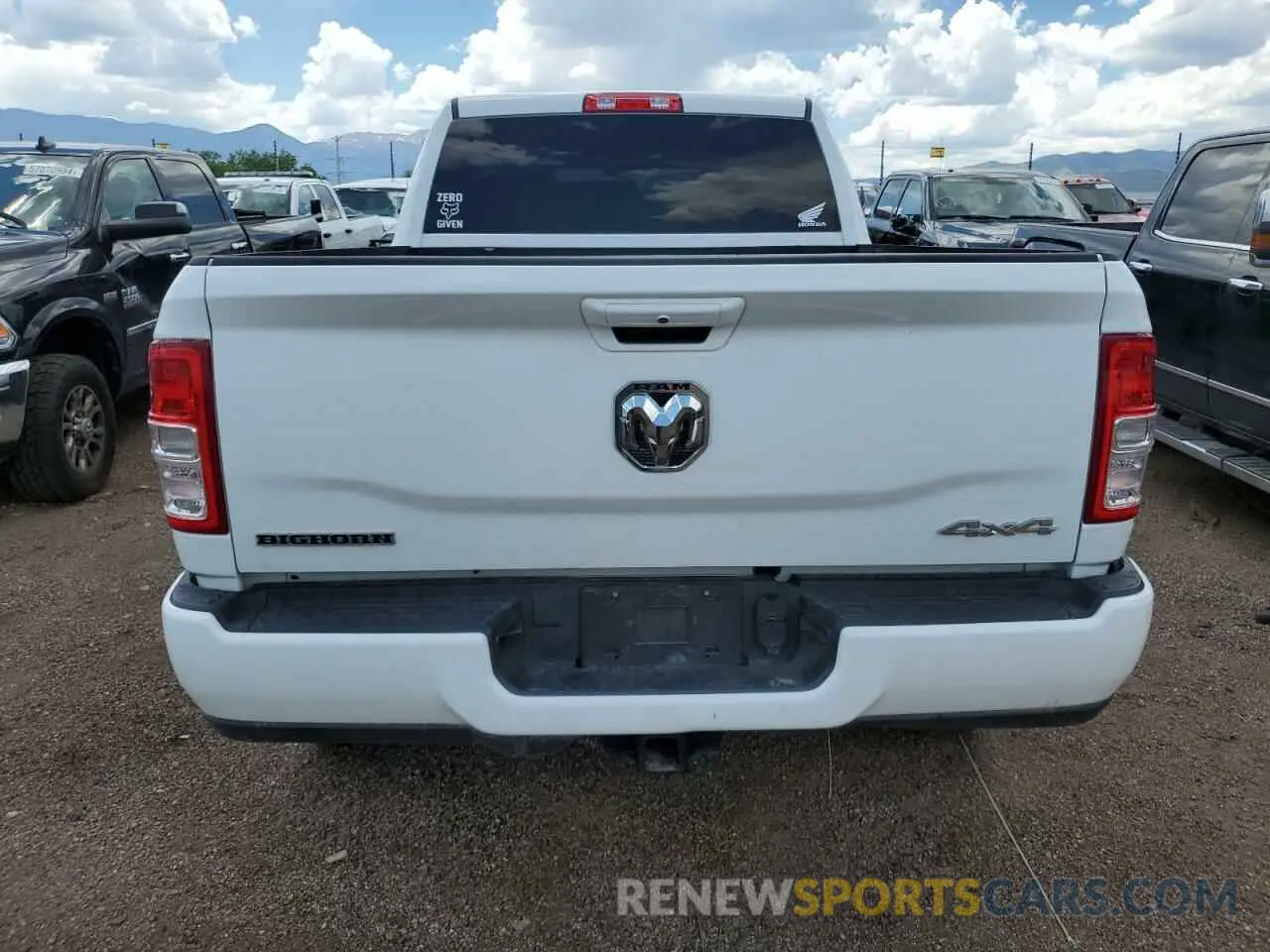 6 Photograph of a damaged car 3C6UR5DLXNG183393 RAM 2500 2022