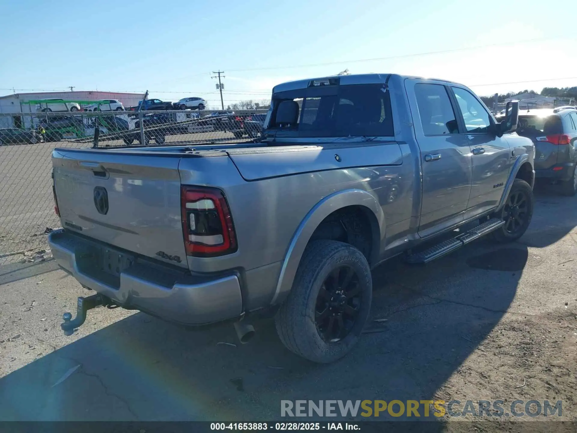 4 Фотография поврежденного автомобиля 3C6UR5FL1NG229500 RAM 2500 2022