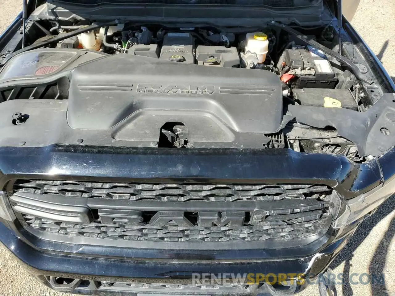 11 Photograph of a damaged car 3C6UR5FL1NG335574 RAM 2500 2022