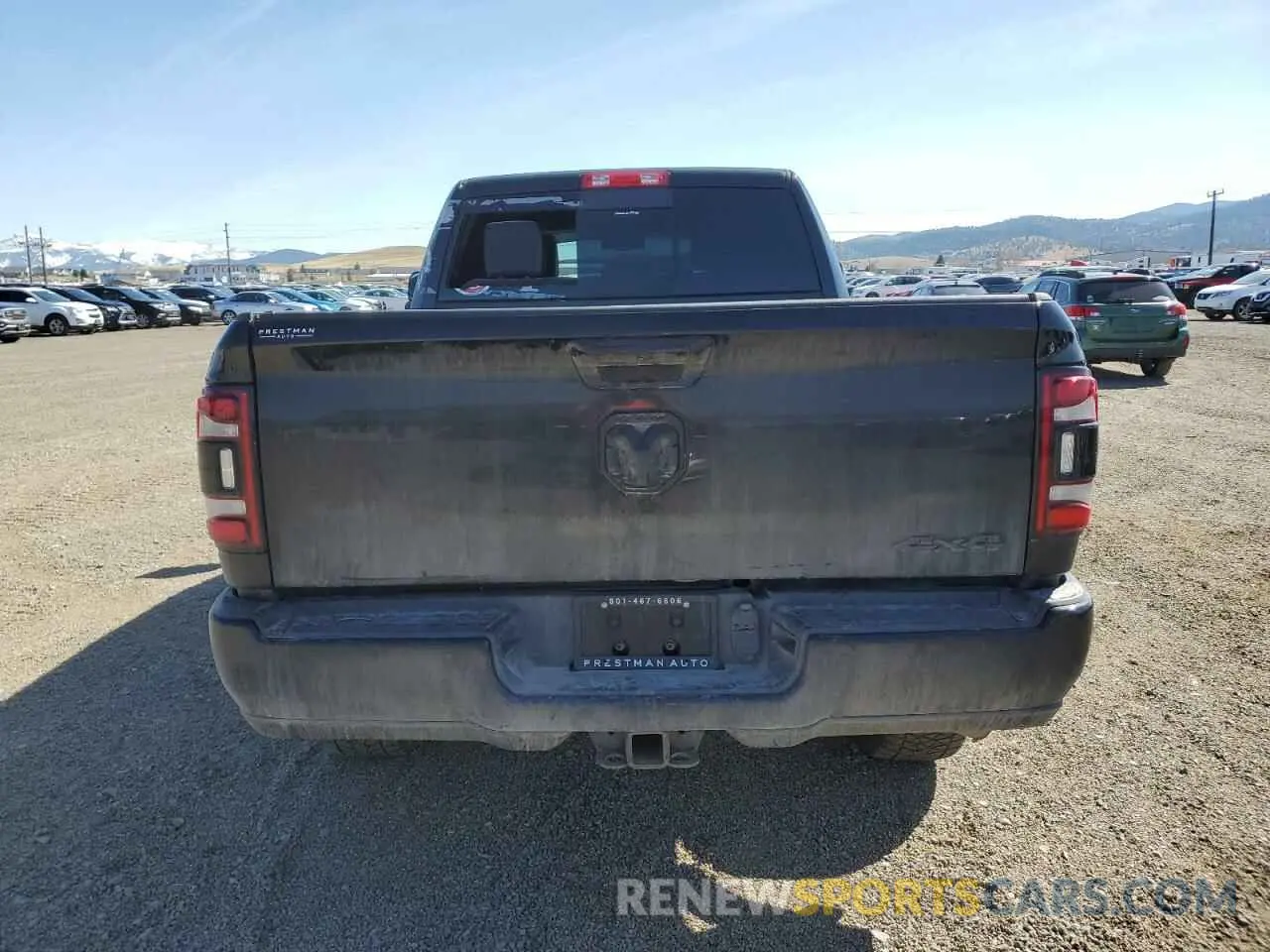 6 Photograph of a damaged car 3C6UR5FL1NG335574 RAM 2500 2022