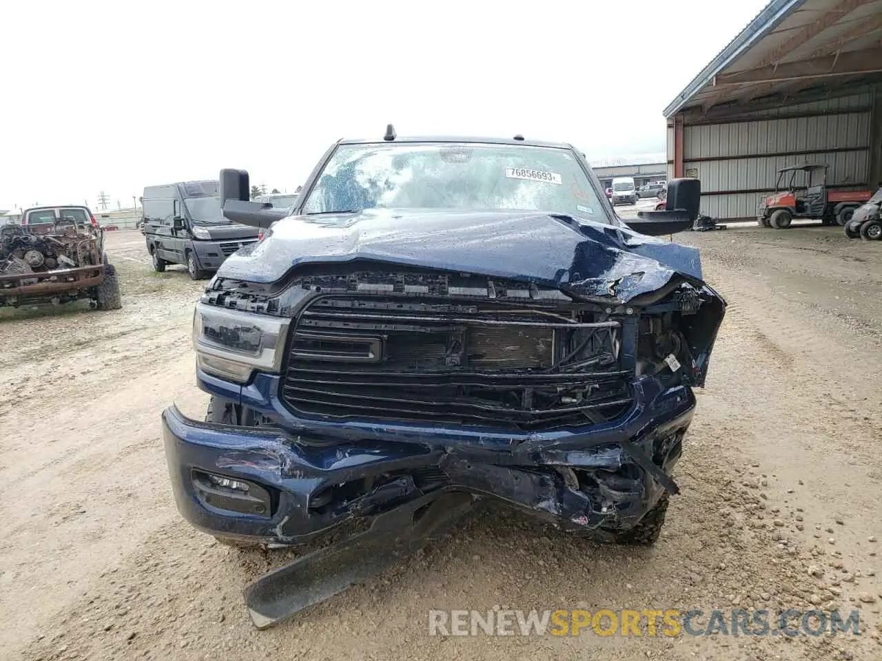 5 Photograph of a damaged car 3C6UR5FL6NG124936 RAM 2500 2022
