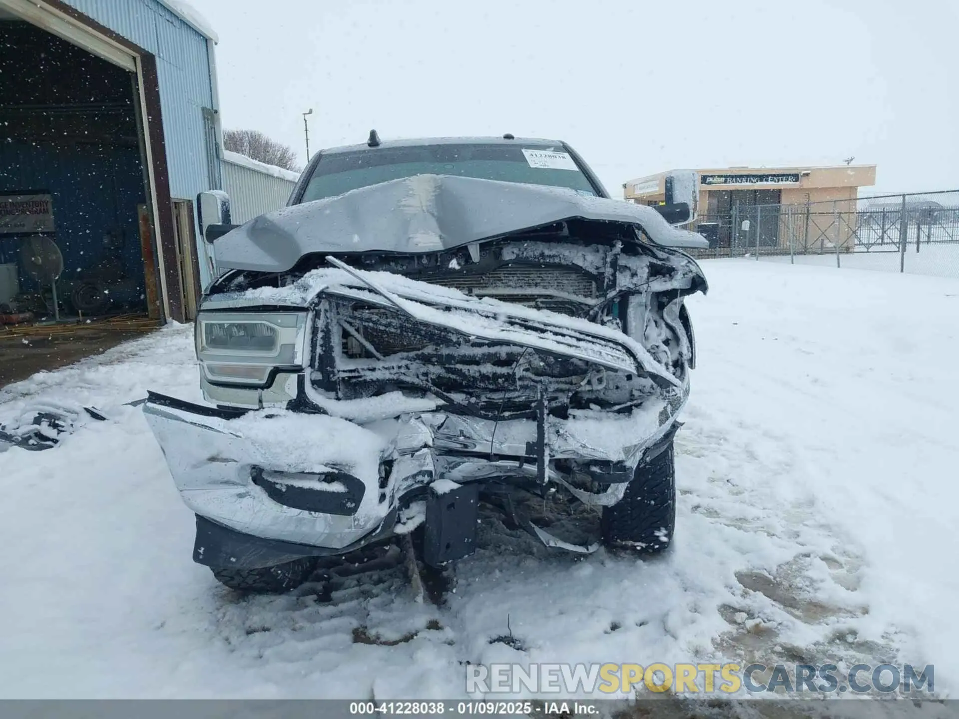 11 Photograph of a damaged car 3C6UR5FL6NG184134 RAM 2500 2022