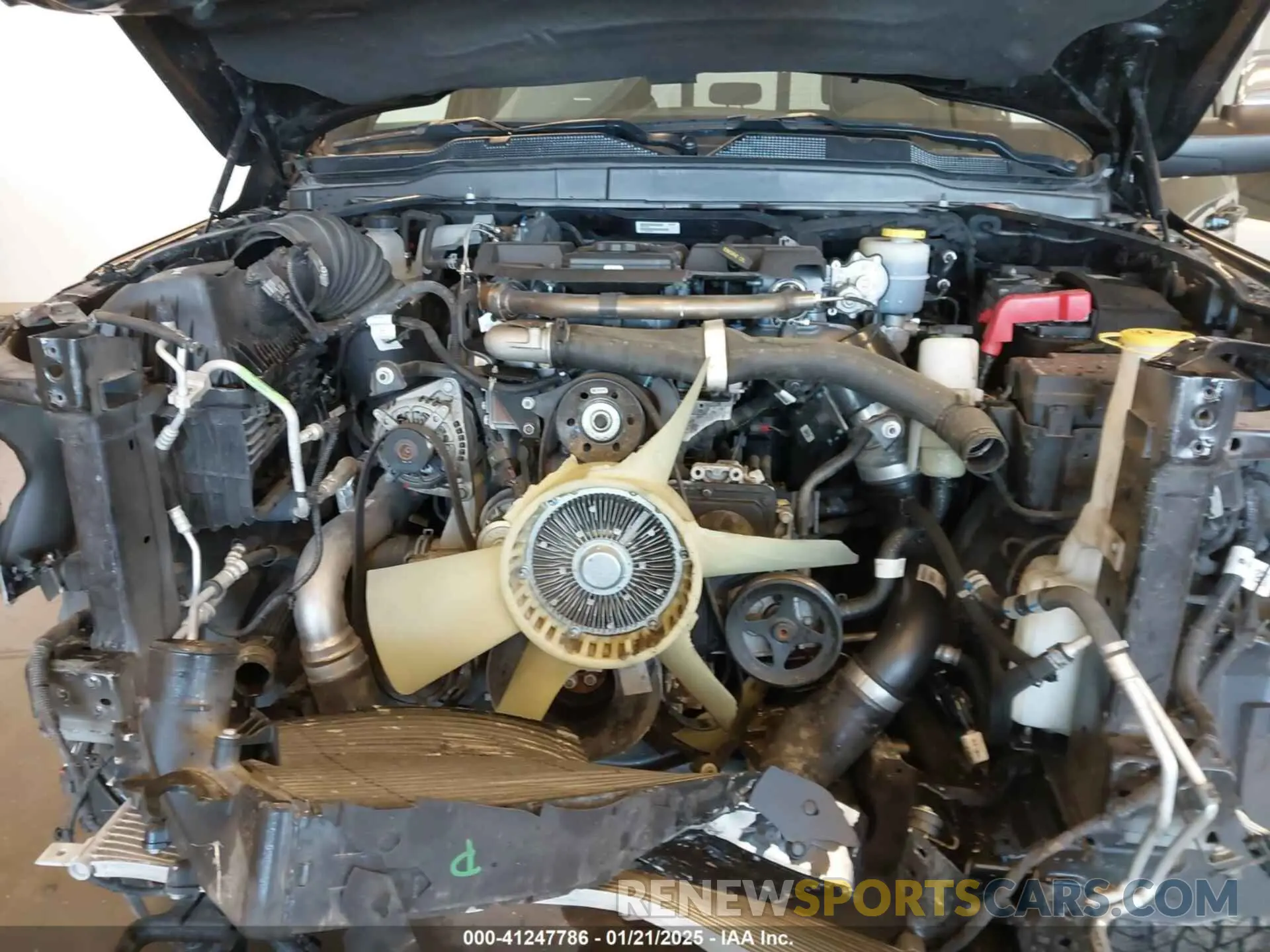 10 Фотография поврежденного автомобиля 3C6UR5FL6NG368022 RAM 2500 2022