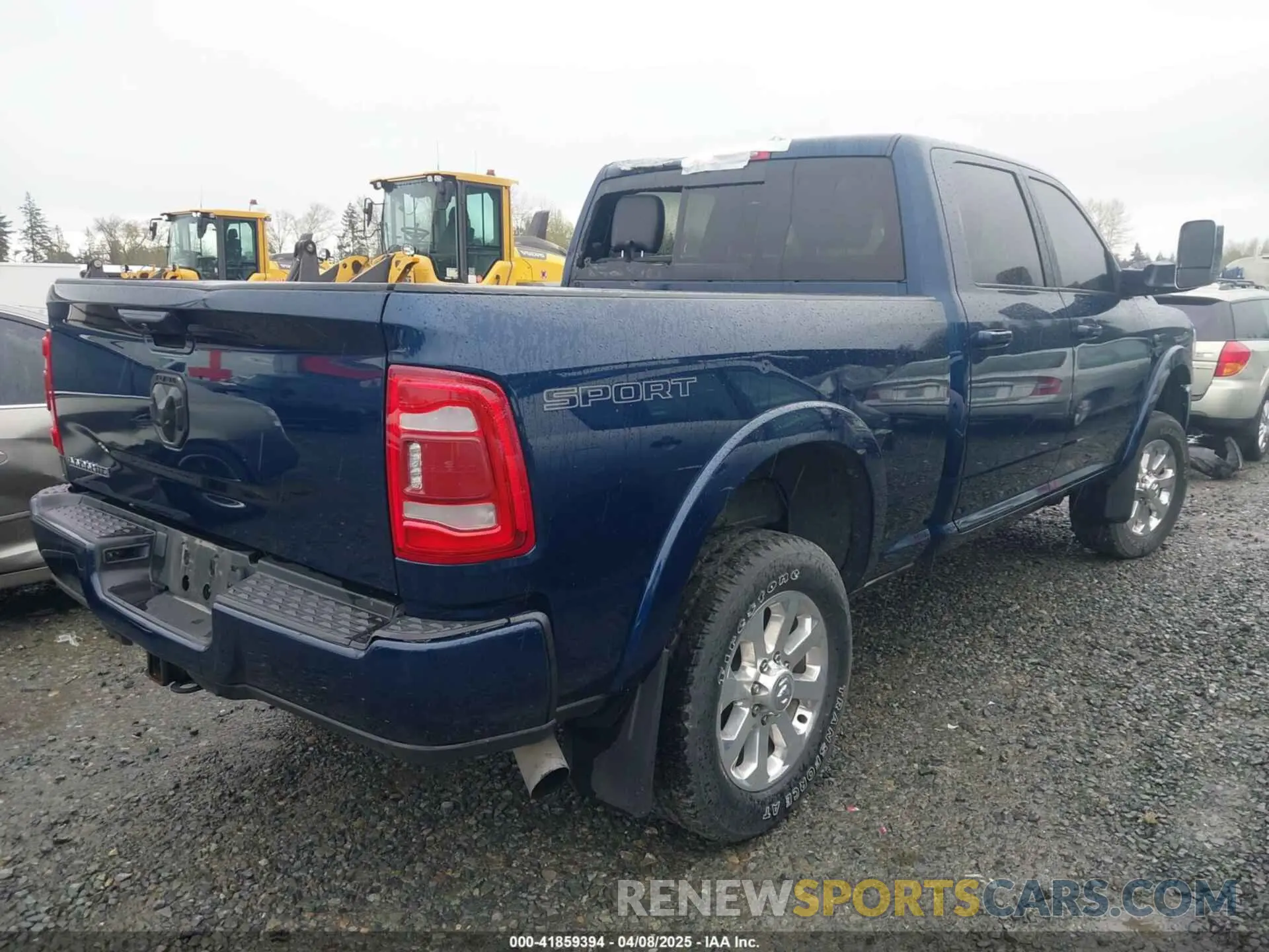 4 Фотография поврежденного автомобиля 3C6UR5FLXNG229043 RAM 2500 2022