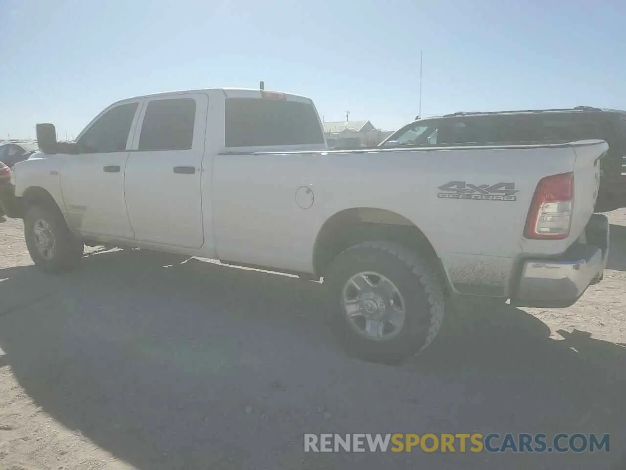 2 Photograph of a damaged car 3C6UR5HJ2NG366442 RAM 2500 2022
