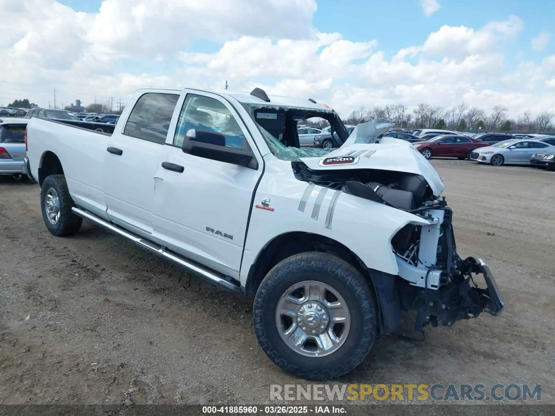1 Фотография поврежденного автомобиля 3C6UR5HL2NG313287 RAM 2500 2022