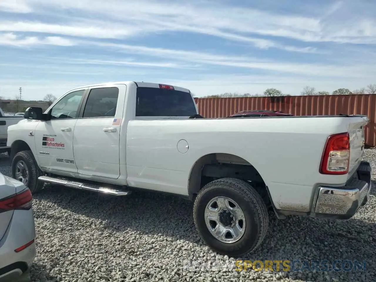 2 Фотография поврежденного автомобиля 3C6UR5JL1NG123958 RAM 2500 2022