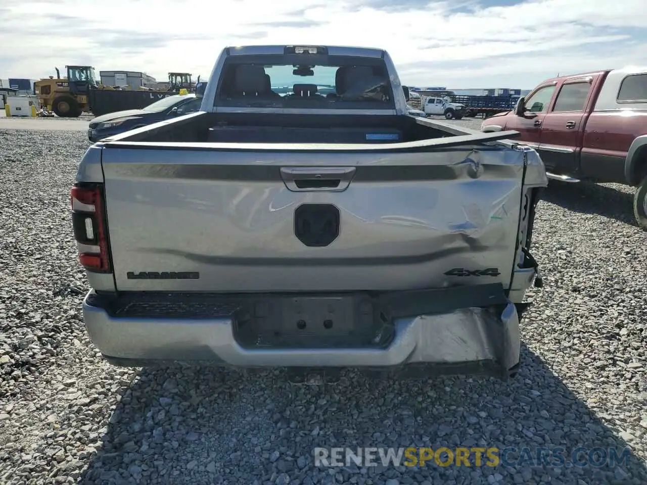 6 Photograph of a damaged car 3C6UR5KL5NG306956 RAM 2500 2022