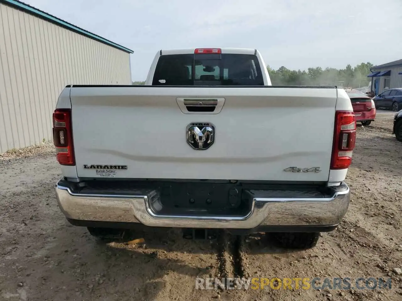 6 Photograph of a damaged car 3C6UR5KL8NG423172 RAM 2500 2022