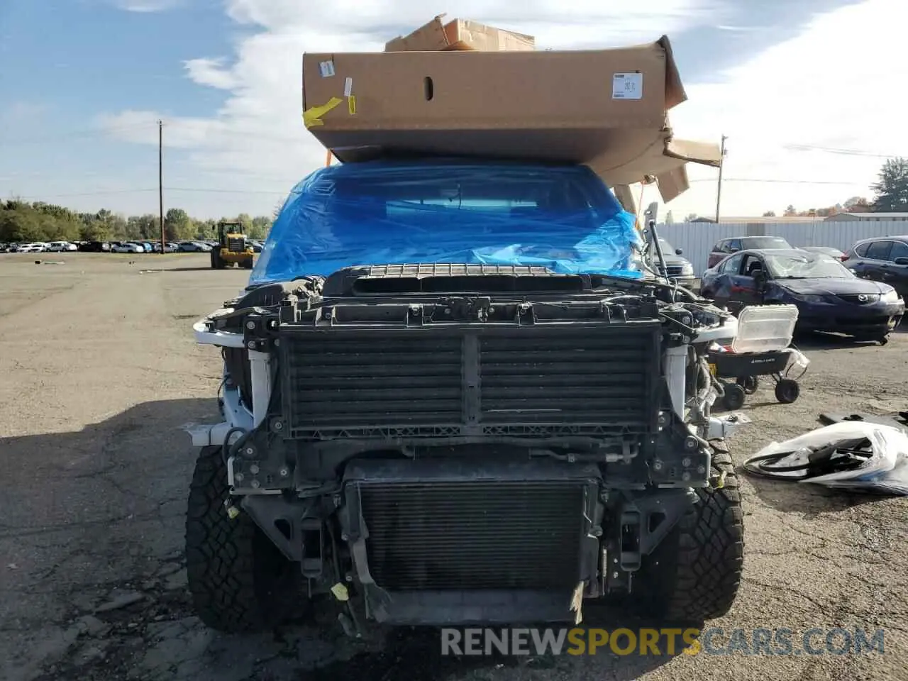 5 Photograph of a damaged car 3C6UR5NL7NG222536 RAM 2500 2022
