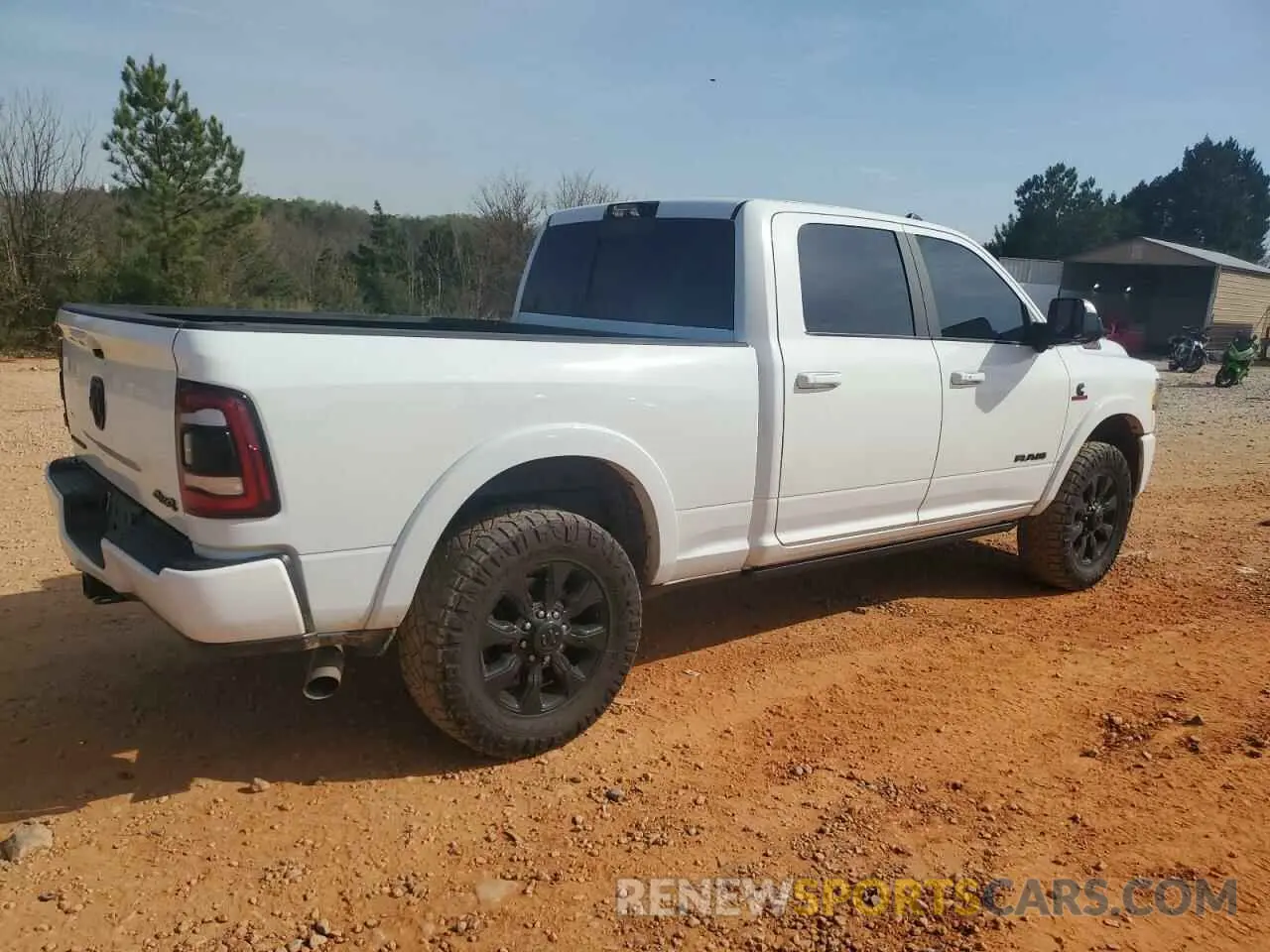 3 Photograph of a damaged car 3C6UR5SL4NG339401 RAM 2500 2022