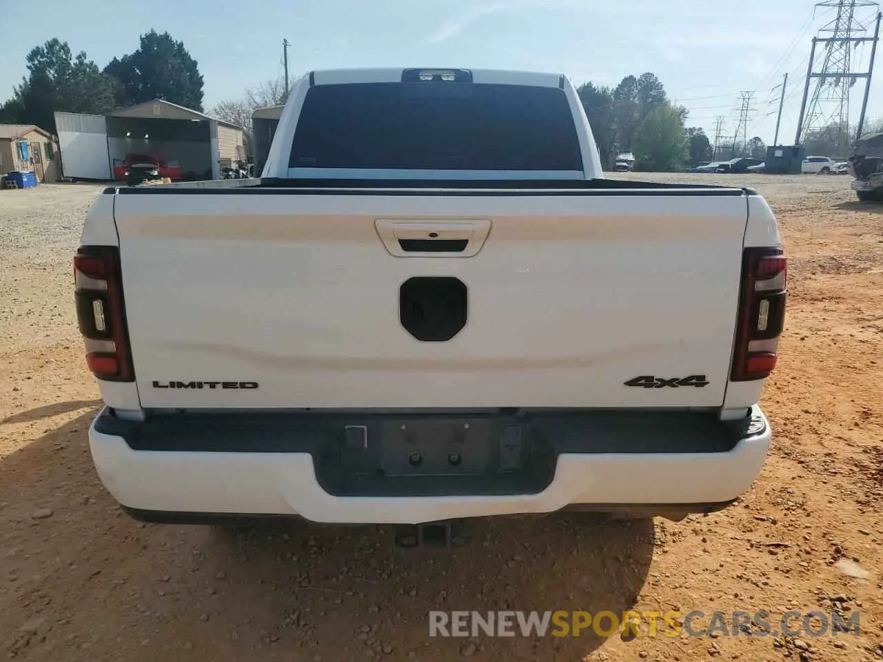 6 Photograph of a damaged car 3C6UR5SL4NG339401 RAM 2500 2022