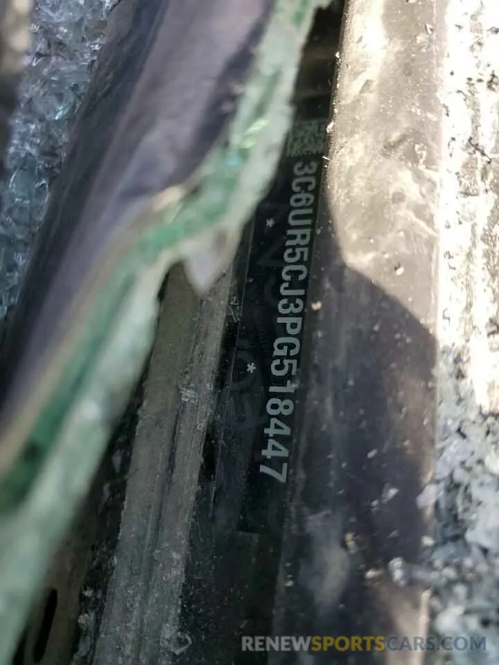 14 Фотография поврежденного автомобиля 3C6UR5CJ3PG518447 RAM 2500 2023