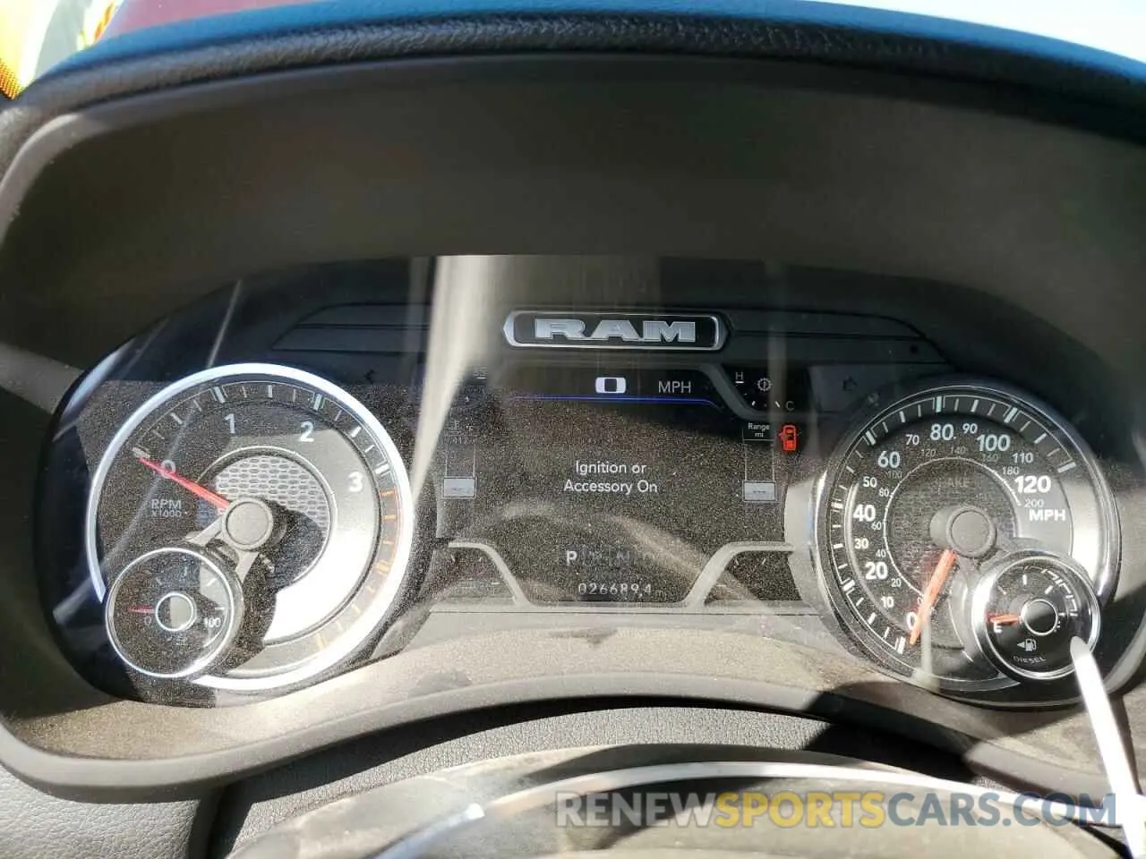 9 Фотография поврежденного автомобиля 3C6UR5CL7PG606113 RAM 2500 2023