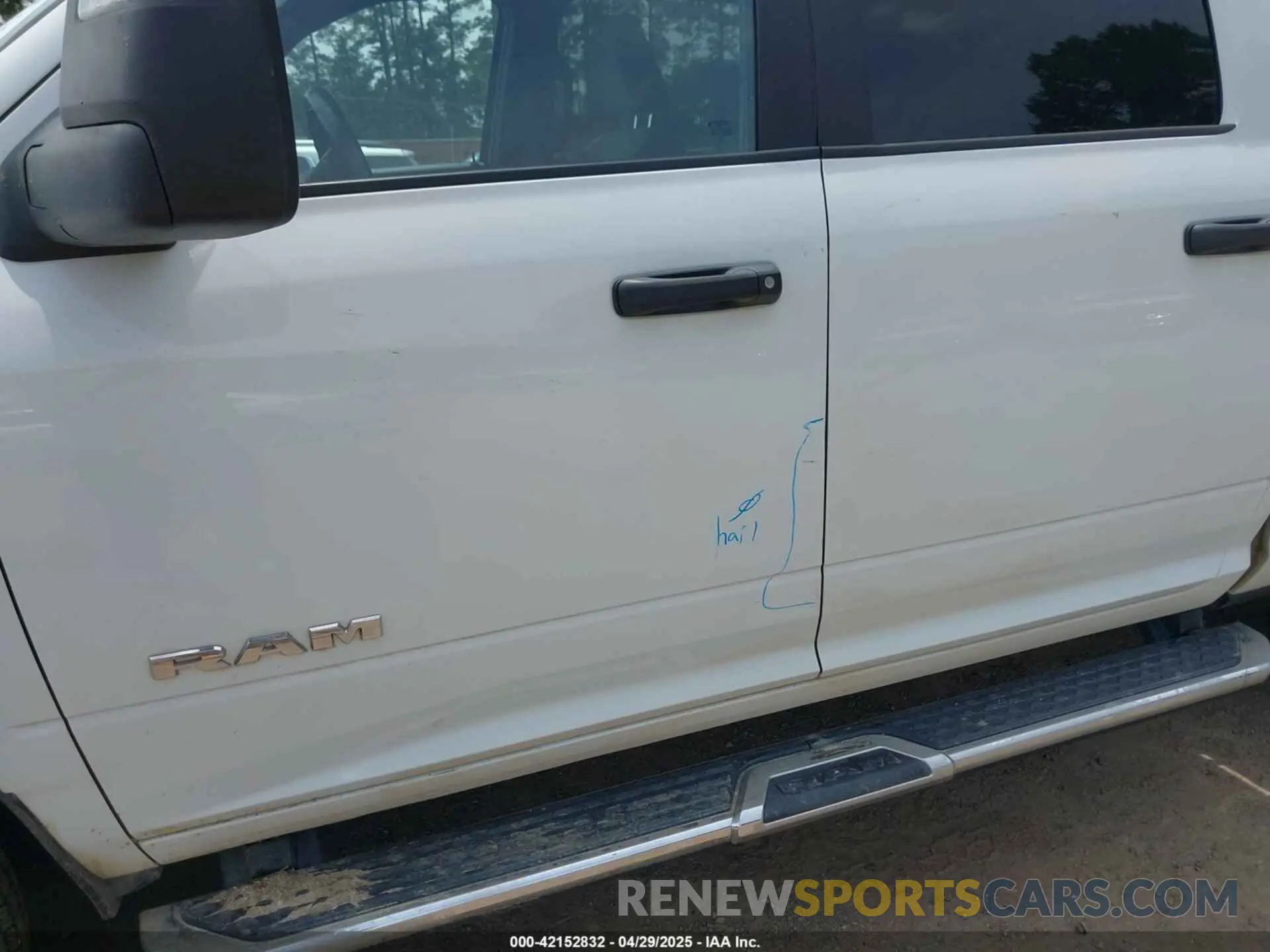 6 Photograph of a damaged car 3C6UR5DJXPG632878 RAM 2500 2023