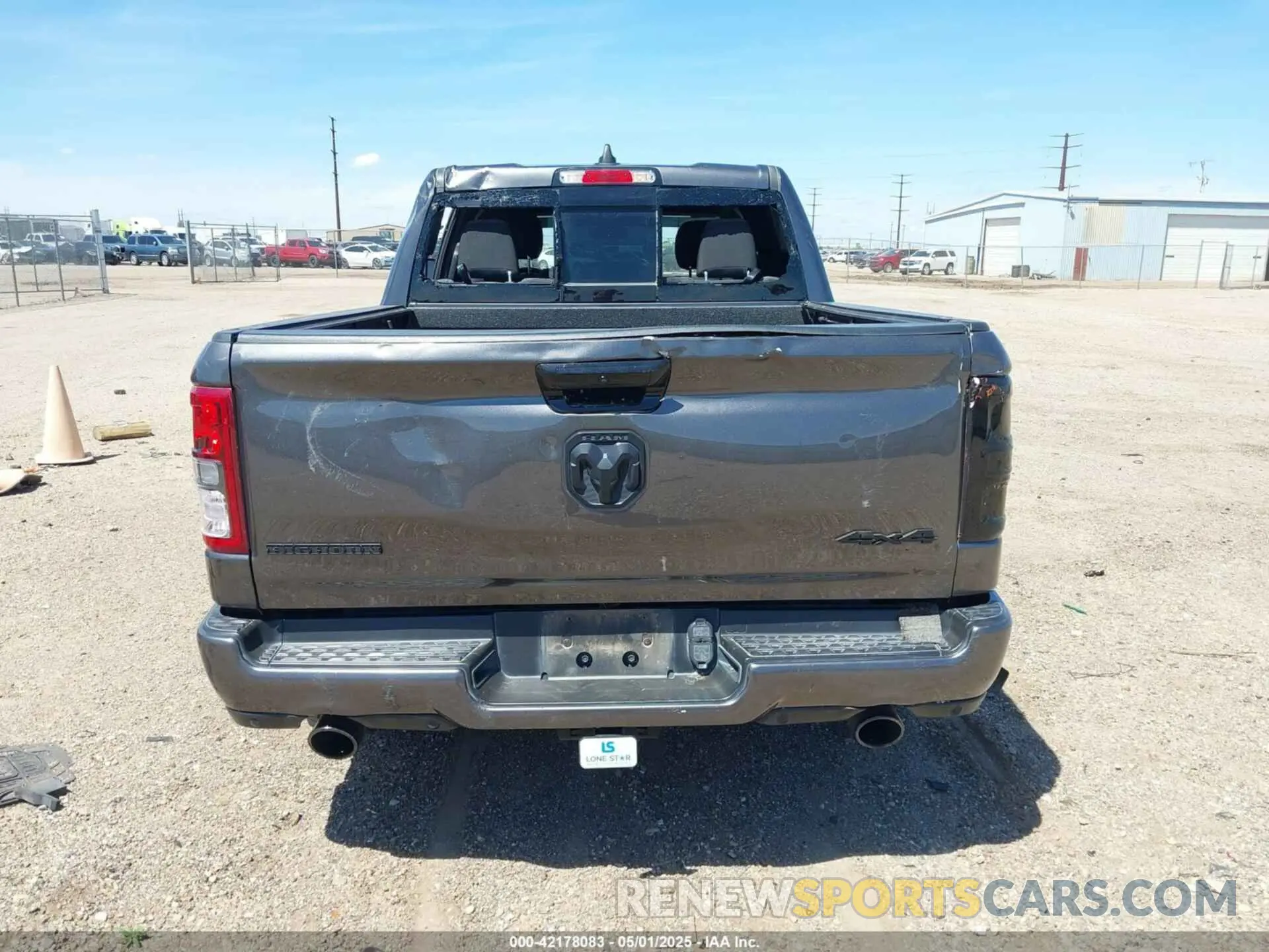 16 Photograph of a damaged car 3C6UR5DL1PG654074 RAM 2500 2023