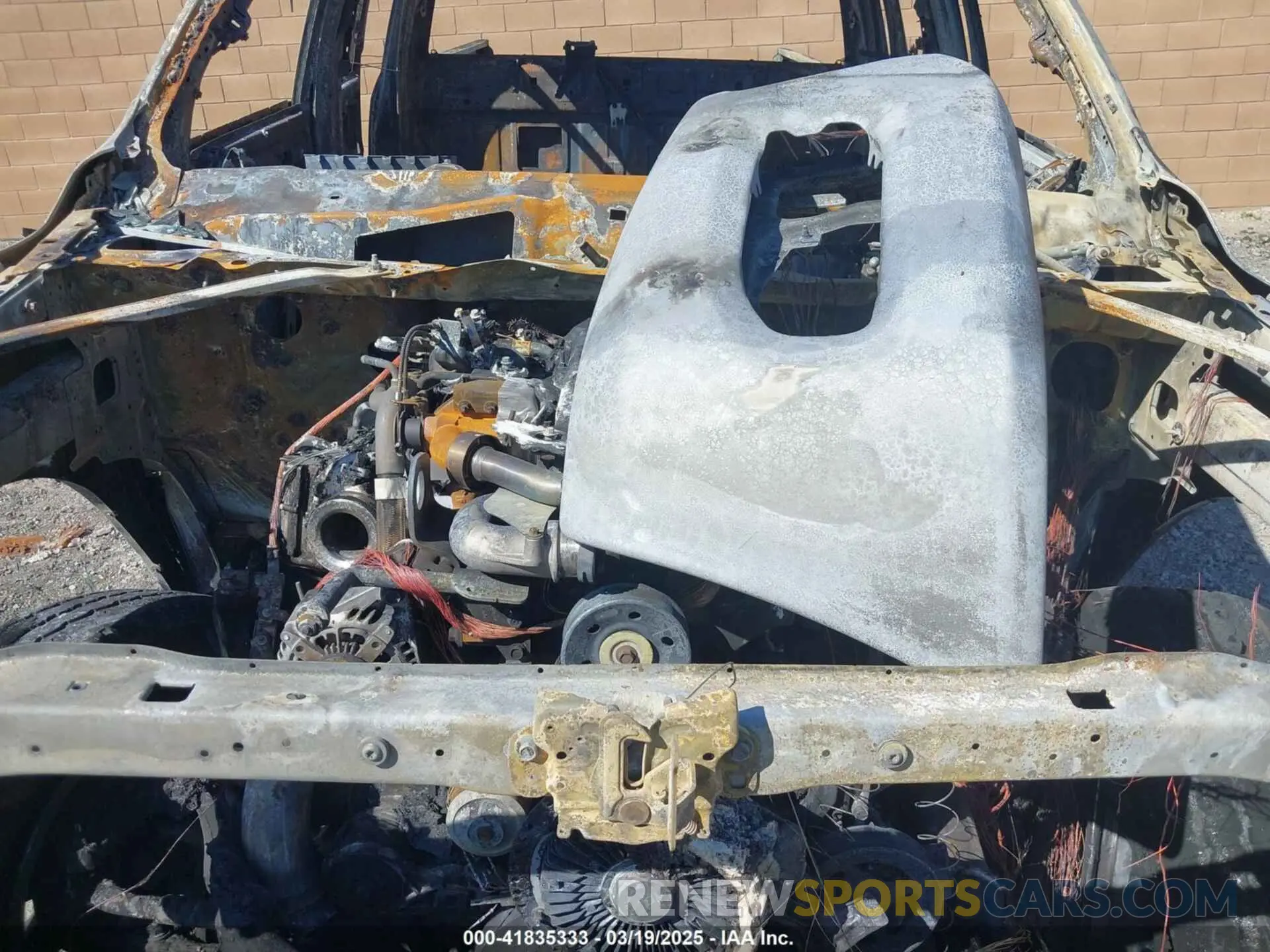 10 Photograph of a damaged car 3C6UR5DL5PG514867 RAM 2500 2023