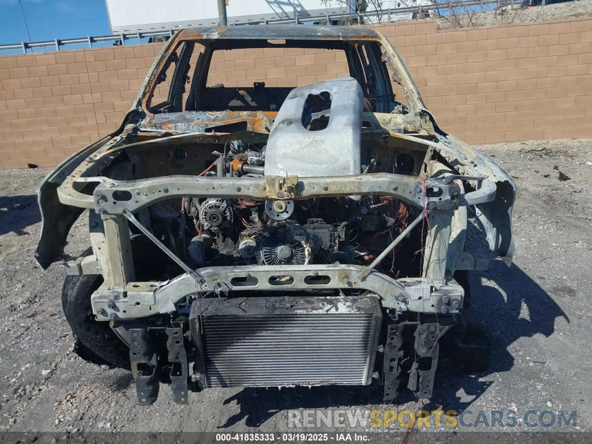 11 Photograph of a damaged car 3C6UR5DL5PG514867 RAM 2500 2023