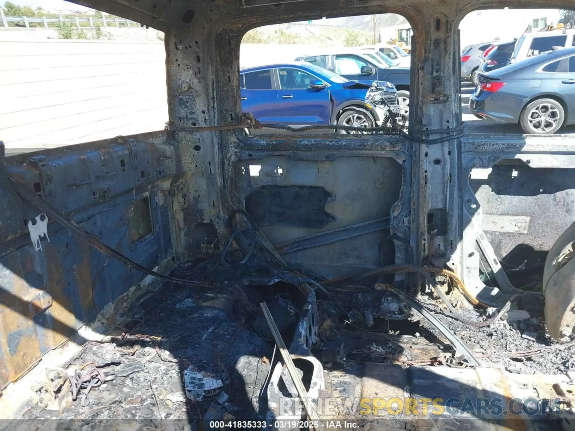 8 Photograph of a damaged car 3C6UR5DL5PG514867 RAM 2500 2023