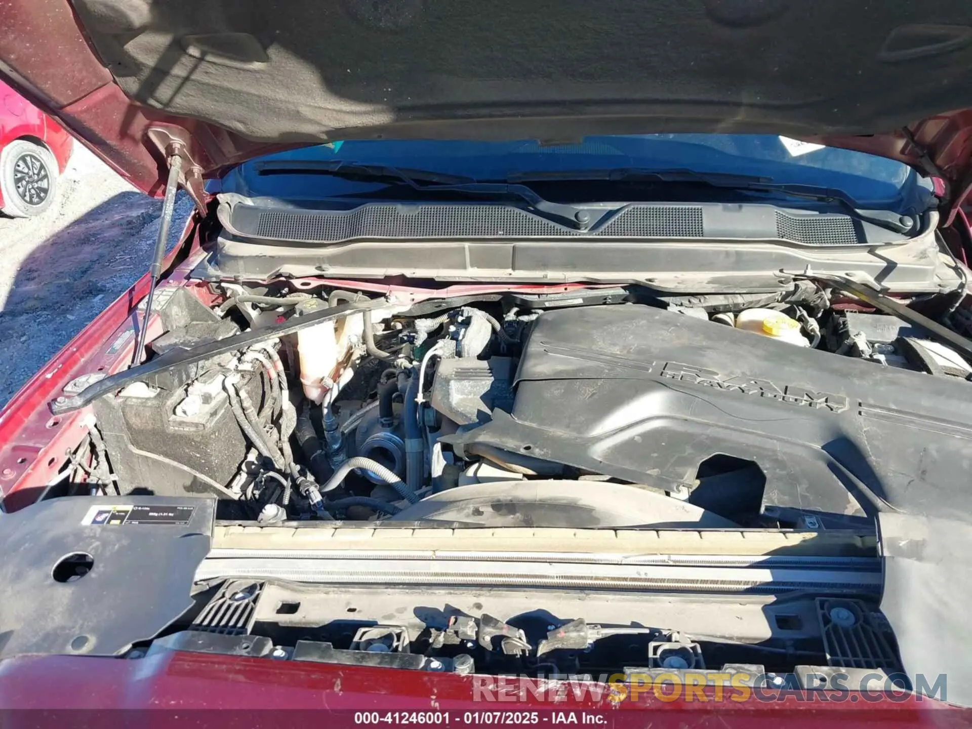 10 Фотография поврежденного автомобиля 3C6UR5DLXPG617315 RAM 2500 2023