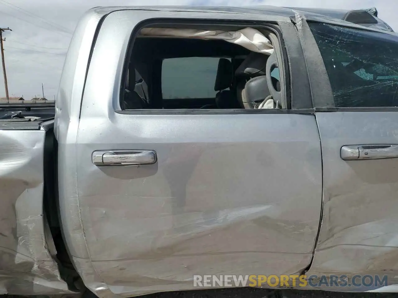 10 Photograph of a damaged car 3C6UR5FL3PG517747 RAM 2500 2023