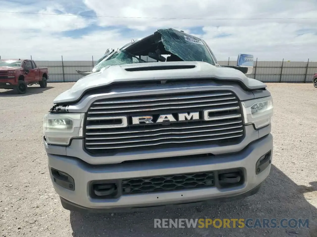 5 Photograph of a damaged car 3C6UR5FL3PG517747 RAM 2500 2023