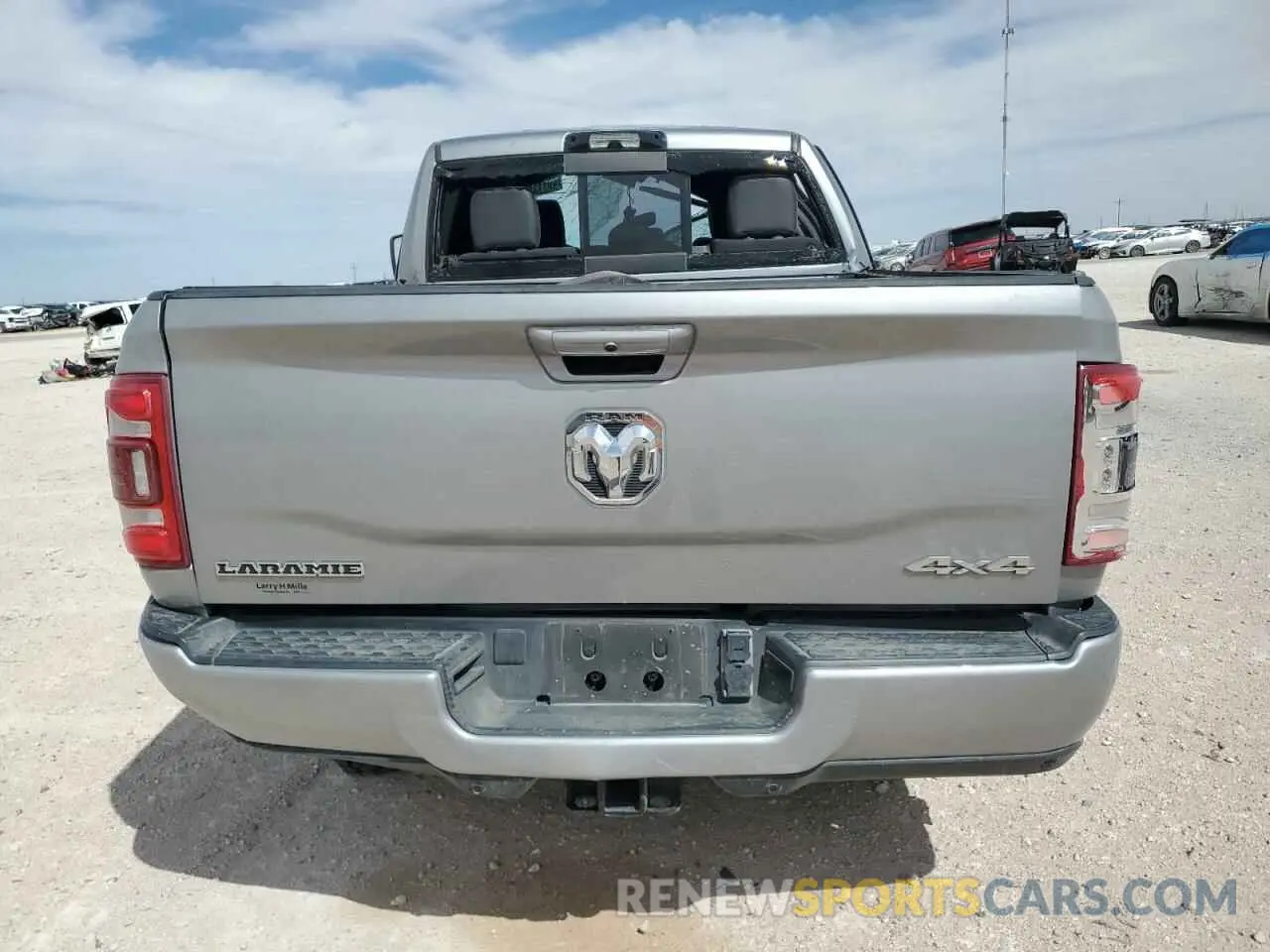 6 Photograph of a damaged car 3C6UR5FL3PG517747 RAM 2500 2023