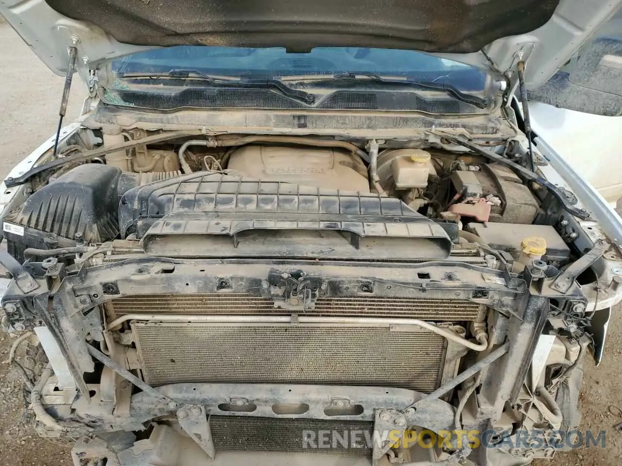 11 Photograph of a damaged car 3C6UR5HJ6PG500730 RAM 2500 2023