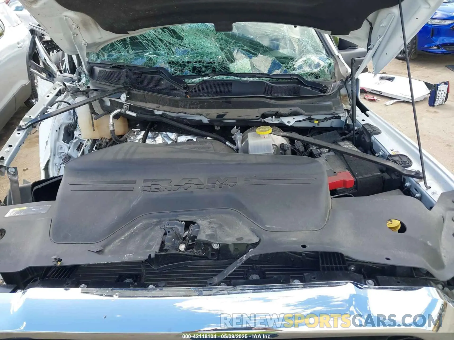 10 Photograph of a damaged car 3C6UR5HJ9PG564714 RAM 2500 2023
