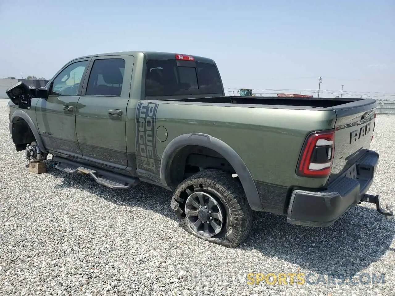 2 Photograph of a damaged car 3C6TR5EJXRG212664 RAM 2500 2024
