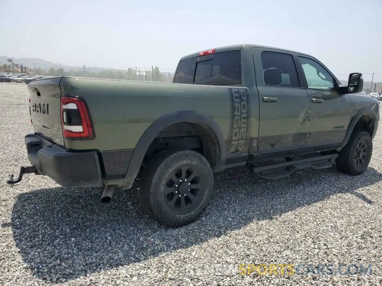 3 Photograph of a damaged car 3C6TR5EJXRG212664 RAM 2500 2024